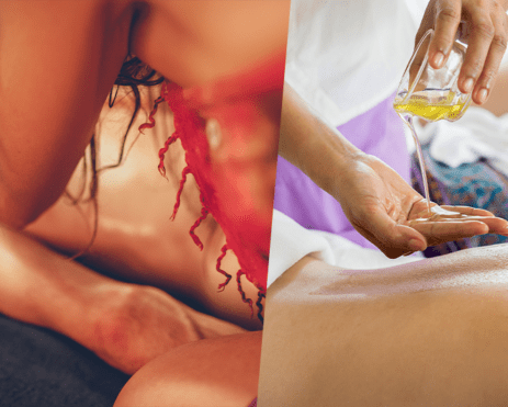 Differences and similarities between a traditional massage and a sensual massage